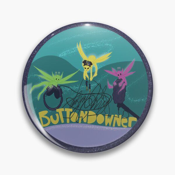 Item preview, Buttondowner - The Cryptid Factor designed and sold by Yebbadimday.