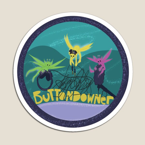 Item preview, Buttondowner - The Cryptid Factor designed and sold by Yebbadimday.