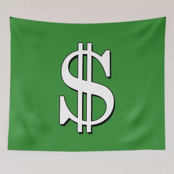 Item preview, DOLLAR Sign Symbol Green Money Dollar Bills  designed and sold by PuddleMart.