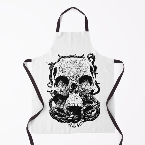 Item preview, Skull with Snakes designed and sold by Serpenti Caldi.