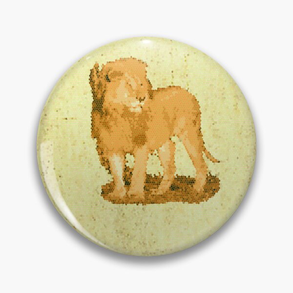 Item preview, Lion pixel  designed and sold by Coffeemerc117.
