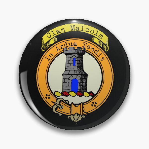 Item preview, Malcolm Clan Surname crest designed and sold by BagTown Clans.