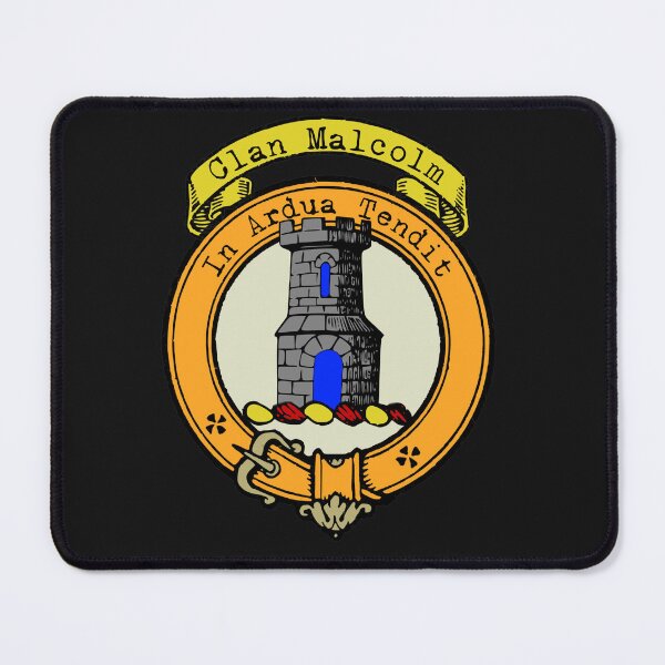 Item preview, Malcolm Clan Surname crest designed and sold by BagTown Clans.