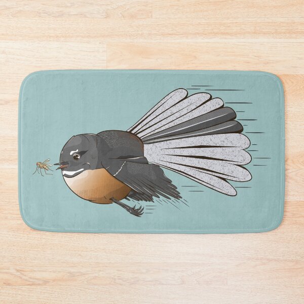 Item preview, Fantail Chasing a Mosquito designed and sold by piedaydesigns.