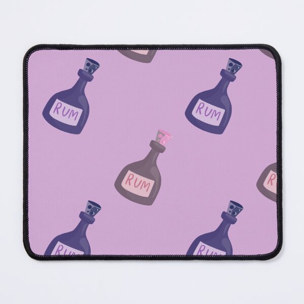 Item preview, Dark and Light Purple Rum Bottles Pattern designed and sold by Sport-it.