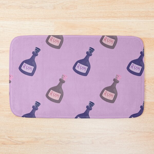 Item preview, Dark and Light Purple Rum Bottles Pattern designed and sold by Sport-it.