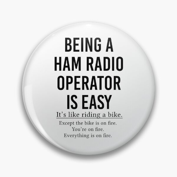 Item preview, Funny Ham Radio Gift Being A Ham Radio Operator Is Easy designed and sold by kmcollectible.