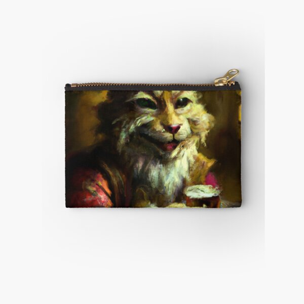 Item preview, Barney the Cat, jovial at the tavern (Realism) designed and sold by thecatandkettle.