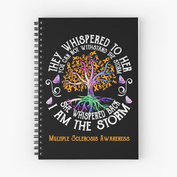 Item preview, Multiple Sclerosis Awareness - Multiple Sclerosis Warrior I Am The Storm designed and sold by RunningShop.