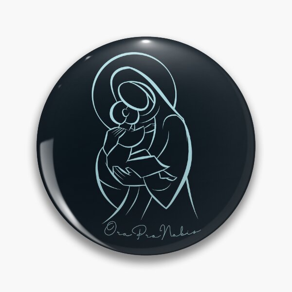 Item preview, Blessed Mother Mary and Baby Jesus. Ora Pro Nobis (Pray for us) designed and sold by artjuniverse.