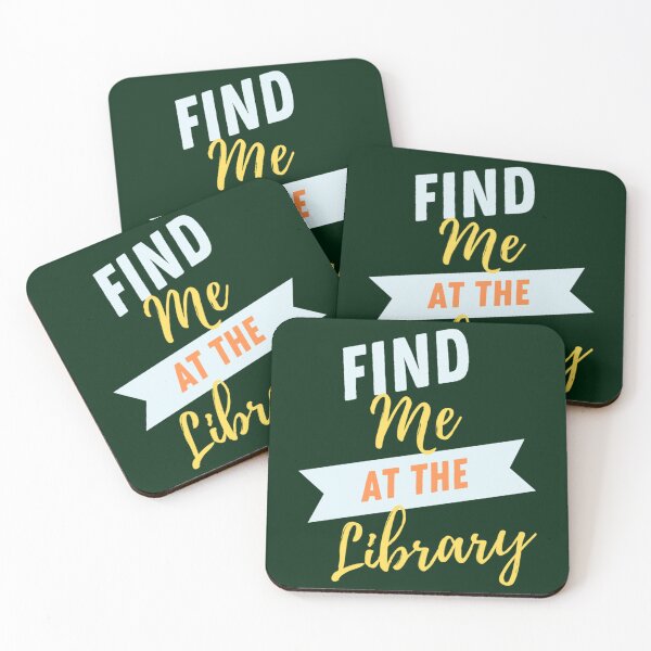 Item preview, Awesome Find Me At The Library  Book Lover Gift  School Librarian Gift   designed and sold by Elyweddi.