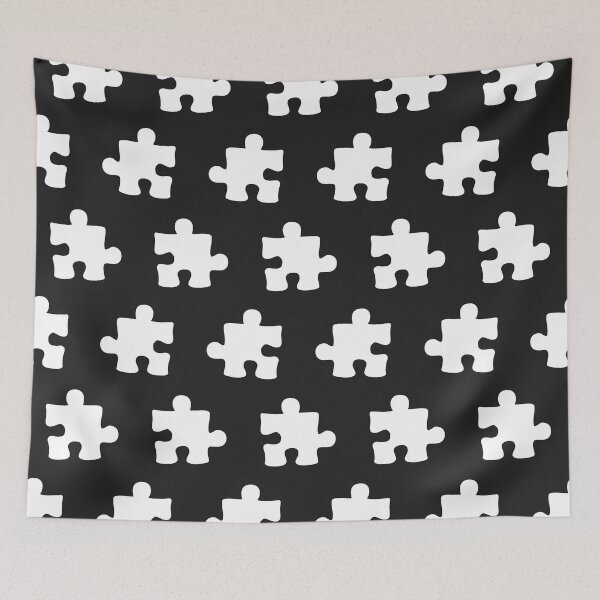 Item preview, Small medium puzzle pattern 4 designed and sold by LemonCreamyyyy.
