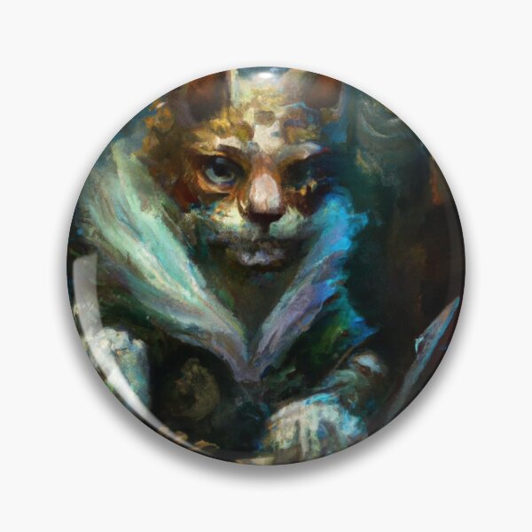 Item preview, Shiloh the Cat, reading at his desk (Baroque) designed and sold by thecatandkettle.