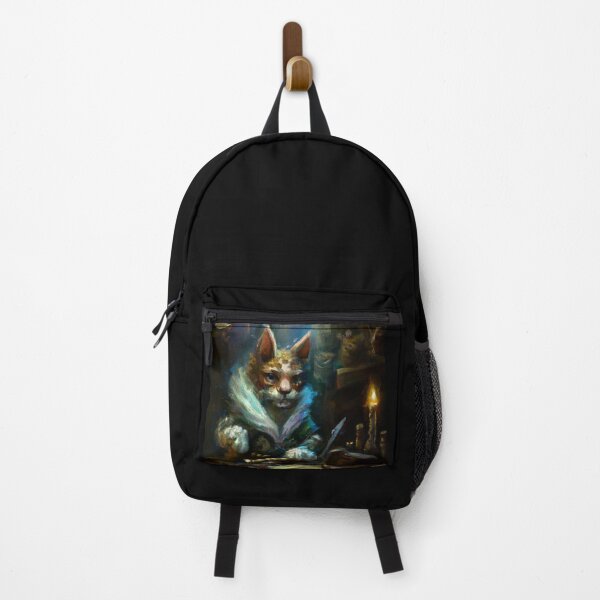 Item preview, Shiloh the Cat, reading at his desk (Baroque) designed and sold by thecatandkettle.