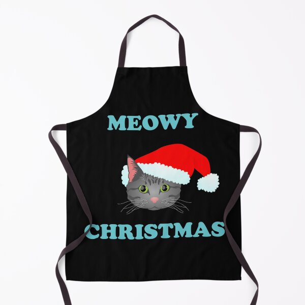 Item preview, Meowy Christmas: Grey Tabby (Blue) designed and sold by Zia Frazier.