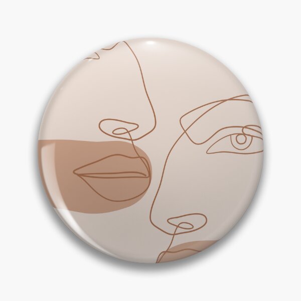 Item preview, Aesthetic Outlined Faces designed and sold by selmaal.