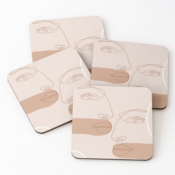 Item preview, Aesthetic Outlined Faces designed and sold by selmaal.