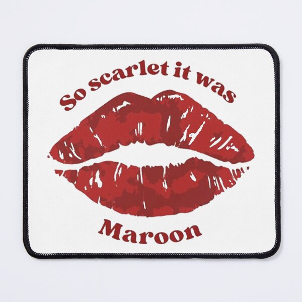 Item preview, red maroon lips designed and sold by rezkiterus77.