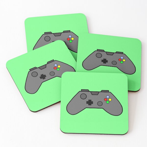 Item preview, Game controller-green background  designed and sold by charmednight.