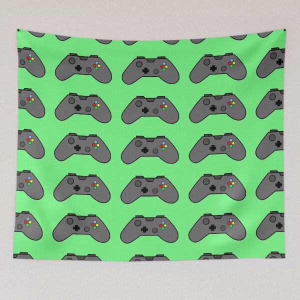 Item preview, Game controller-green background  designed and sold by charmednight.