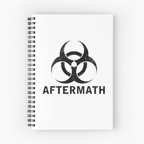 Item preview, aftermath word with Biohazard symbol designed and sold by Dreamakerstudio.