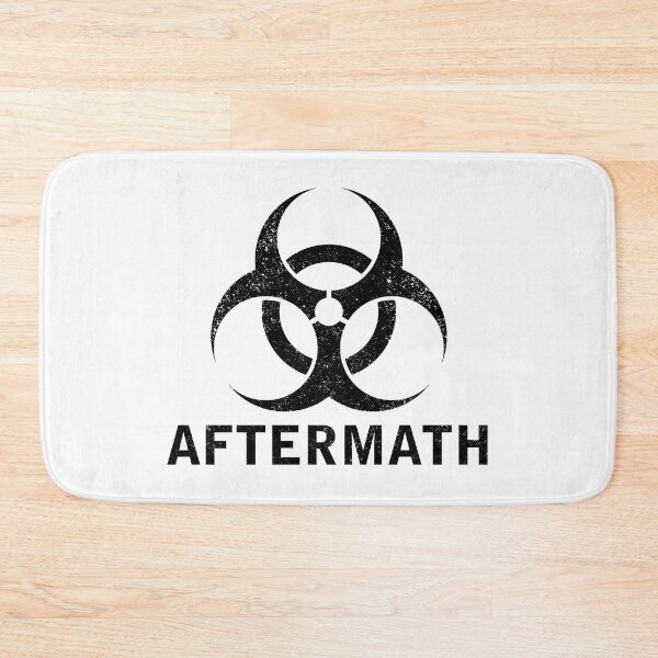 Item preview, aftermath word with Biohazard symbol designed and sold by Dreamakerstudio.