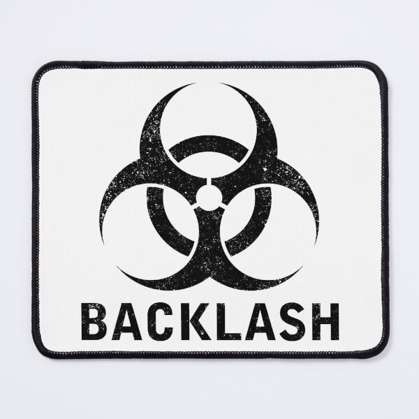 Item preview, BACKLASH word with Biohazard symbol designed and sold by Dreamakerstudio.