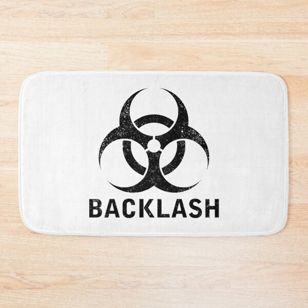Item preview, BACKLASH word with Biohazard symbol designed and sold by Dreamakerstudio.
