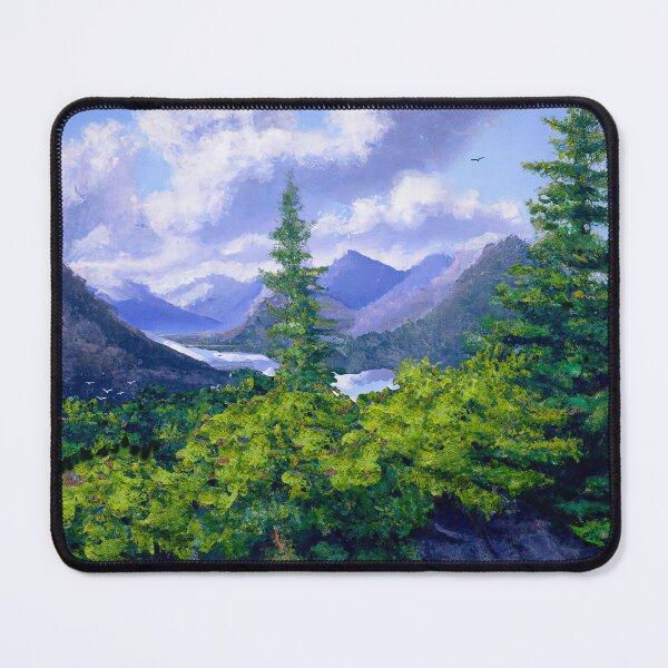 Item preview, A Serene Mountain Range designed and sold by rayhanzo18.