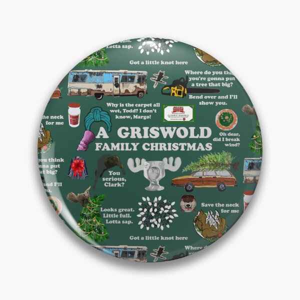Item preview, Vintage Green Christmas Vacation Holiday Family Traditions designed and sold by happyholidayfan.