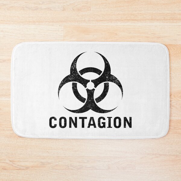 Item preview, CONTAGION word with Biohazard symbol designed and sold by Dreamakerstudio.