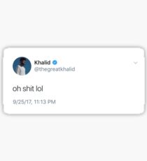 khalid tweeten Sticker