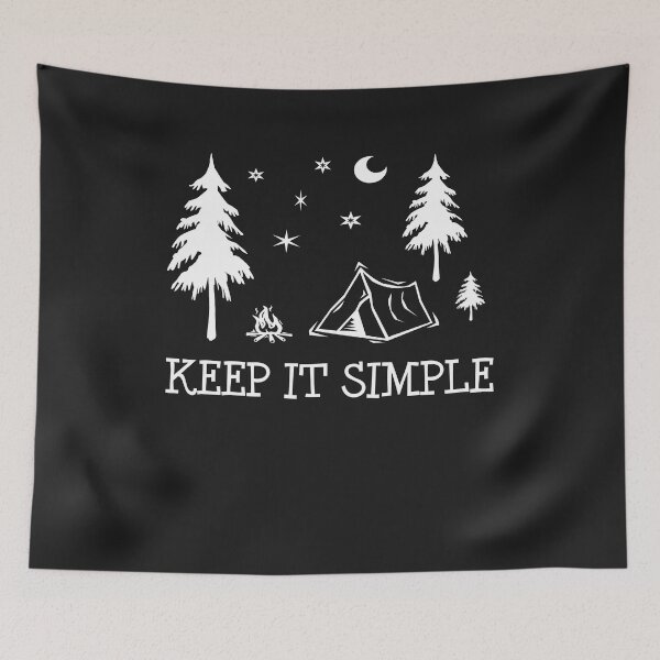 Item preview, Camping Lover Camp Love Keep it Simple designed and sold by smily-tees.