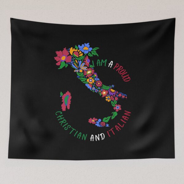 Item preview, I AM A PROUD CHRISTIAN AND ITALIAN designed and sold by onlyscriptures.