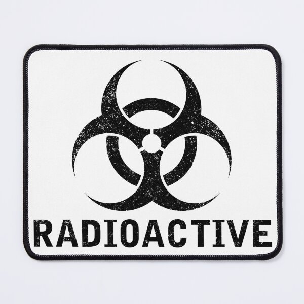 Item preview, Radioactive word with Biohazard symbol designed and sold by Dreamakerstudio.