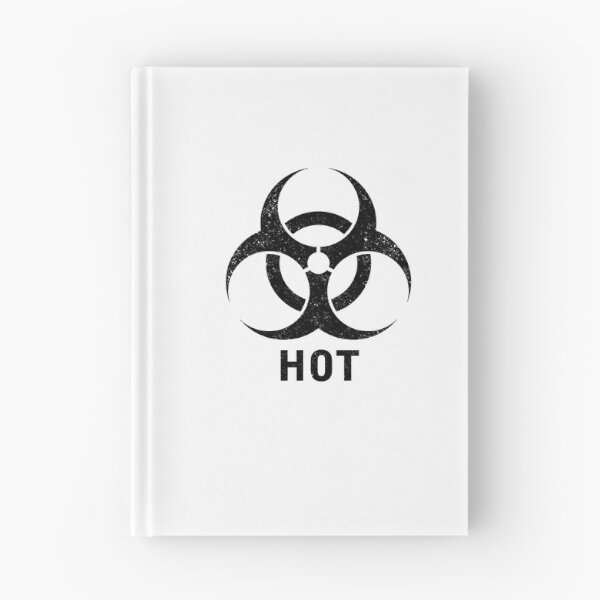 Item preview, Hot word with Biohazard symbol designed and sold by Dreamakerstudio.