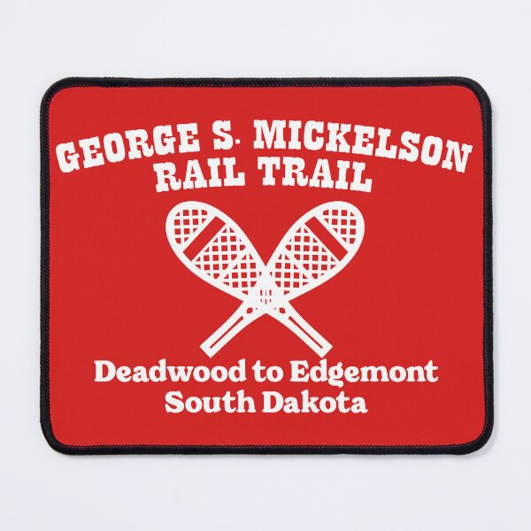 Item preview, George S. Mickelson Trail from Deadwood to Edgemont, South Dakota 114 miles Snowshoe designed and sold by leepymock.