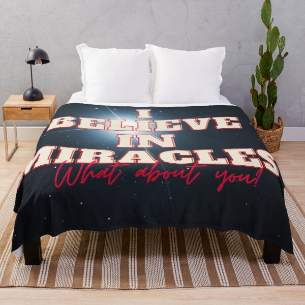 Item preview, I Believe in Miracles - Inspirational Words designed and sold by CrushOnCovers.