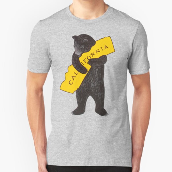 California — I Love You Slim Fit T-Shirt