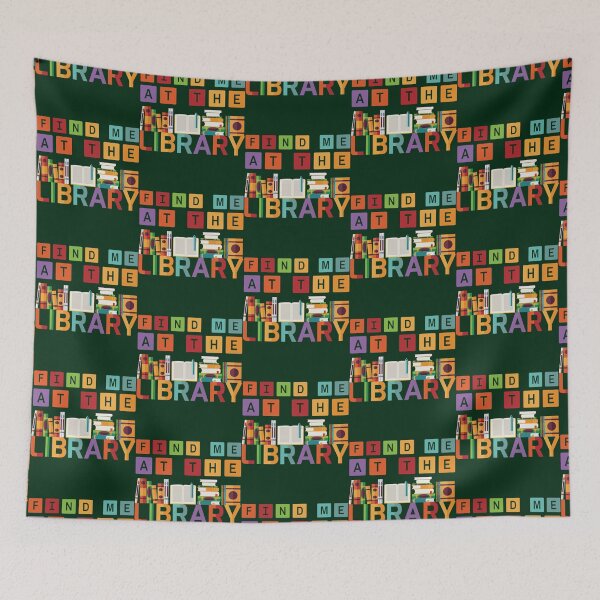 Item preview, Find Me At The Library       (4) designed and sold by Elyweddi.