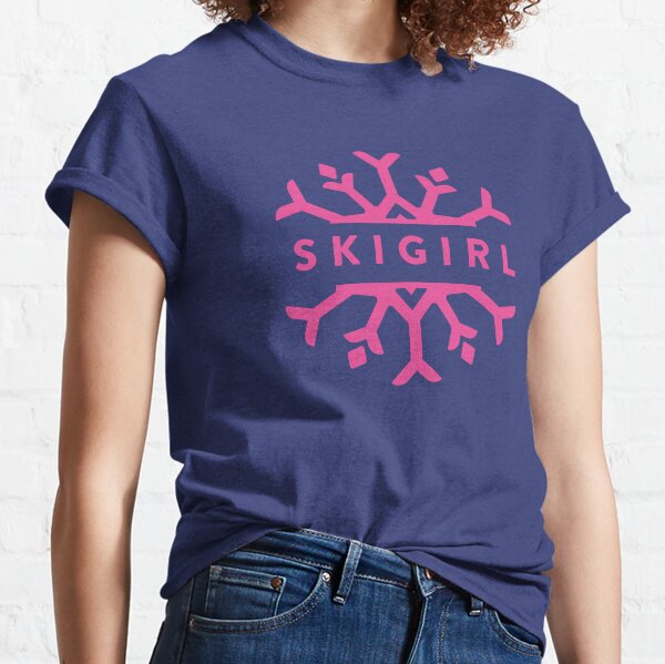 Skigirlbrand Rose Logo T-shirt classique