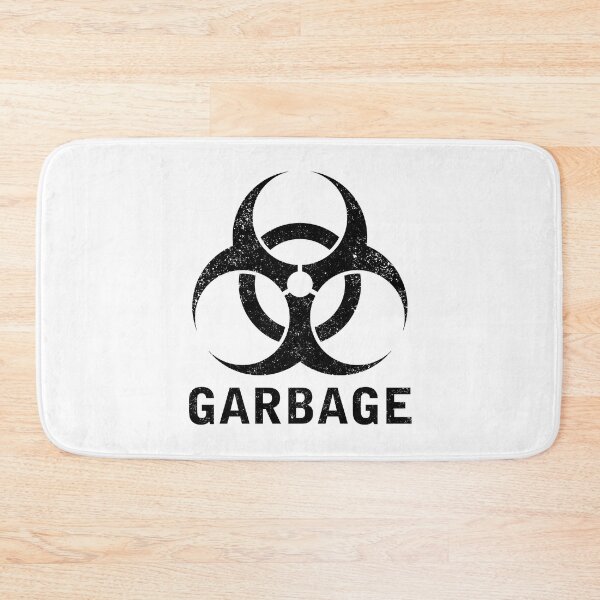 Item preview, GARBAGE word with Biohazard symbol designed and sold by Dreamakerstudio.