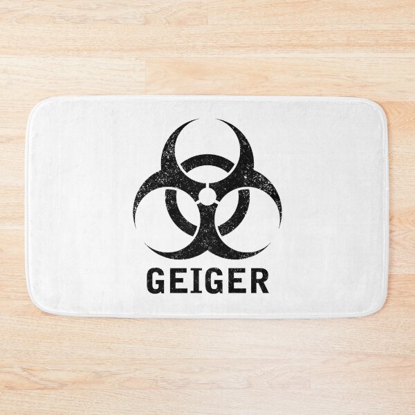 Item preview, GEIGER word with Biohazard symbol designed and sold by Dreamakerstudio.