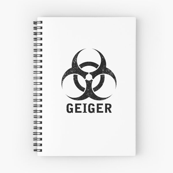 Item preview, GEIGER word with Biohazard symbol designed and sold by Dreamakerstudio.