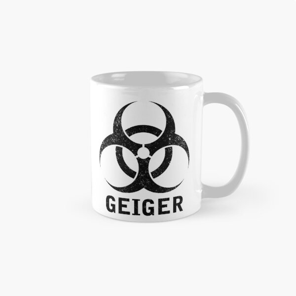 Item preview, GEIGER word with Biohazard symbol designed and sold by Dreamakerstudio.