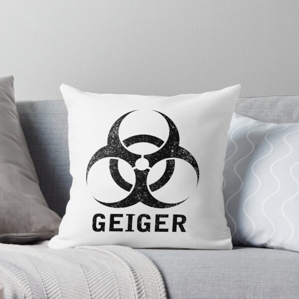 Item preview, GEIGER word with Biohazard symbol designed and sold by Dreamakerstudio.