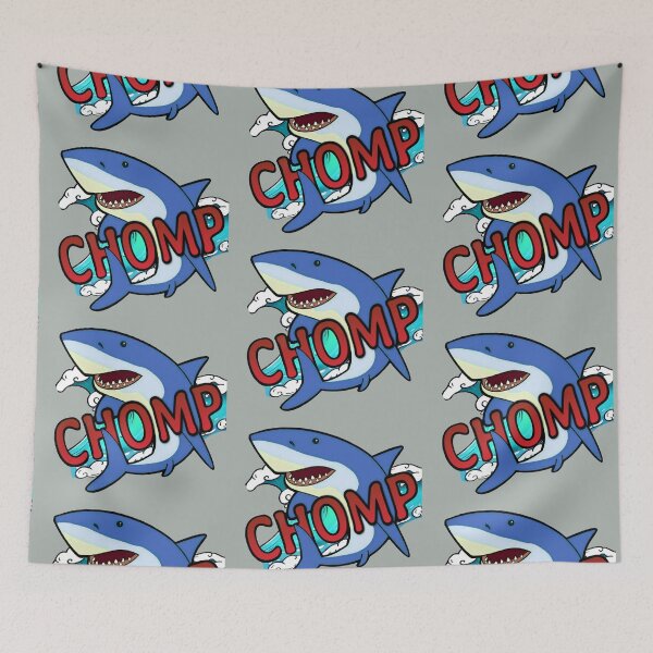 Aperçu de l'œuvre Le requin va CHOMP ! créée et vendue par CyberWolf-1013.