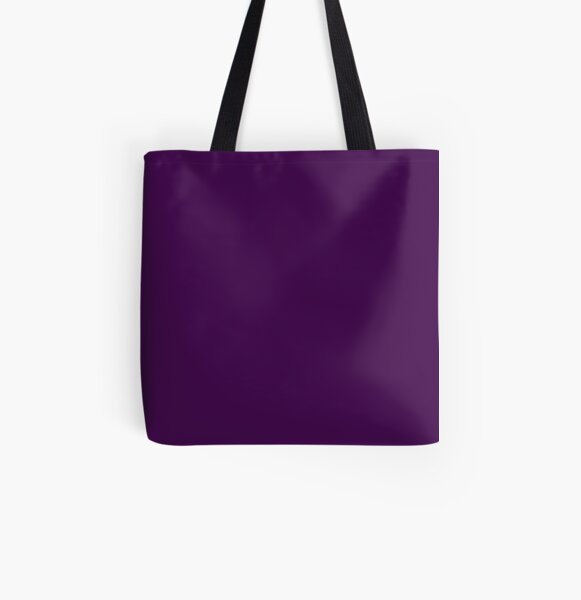 Dark Plum All Over Print Tote Bag