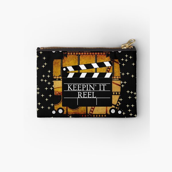 Item preview, Funny "Keepin' It Reel" clapper board motif film designed and sold by Write-to-Rebel.