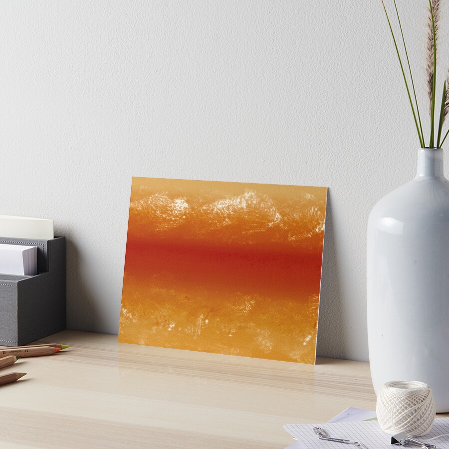 Abstract Sunset | Horizon of Understanding Series Art Board Print